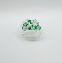 Image 3 of emerald glass ring