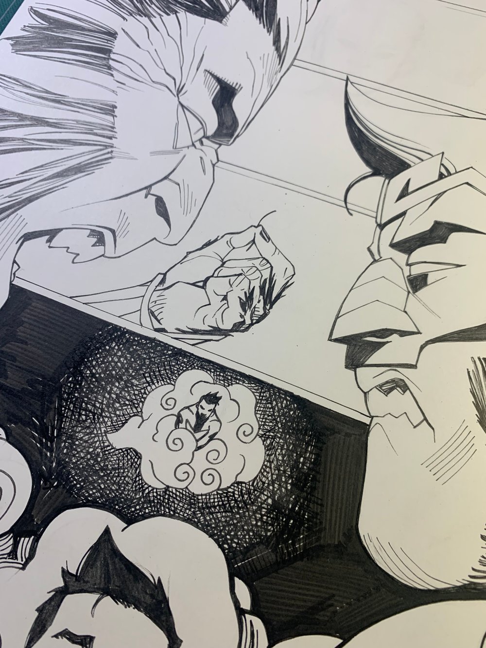 Image of MONKEY PRINCE #11 page 12 original art