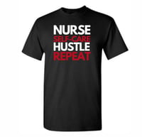 Image 1 of NURSE HUSTLE T-SHIRT