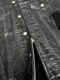 Image 3 of Cabane de Zucca Trompe L'oeil Denim Jacket - M