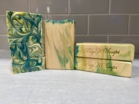 Image 1 of EUCALYPTUS AND SPEARMINT     GOAT MILK  net wt 6oz.