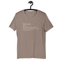 Image 7 of Pickleball Retired T-Shirt