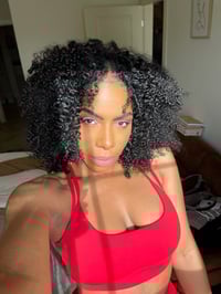 Image 1 of 16 inch JERRY CURLY 3c/4a CLIP INS