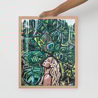 Image 1 of "Arriving" Framed poster