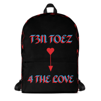 Image 1 of FALLING HEARTS BACKPACK (R)