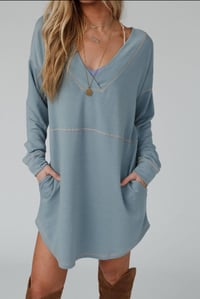 Image 2 of Meadow Long Sleeve Tunic Dress
