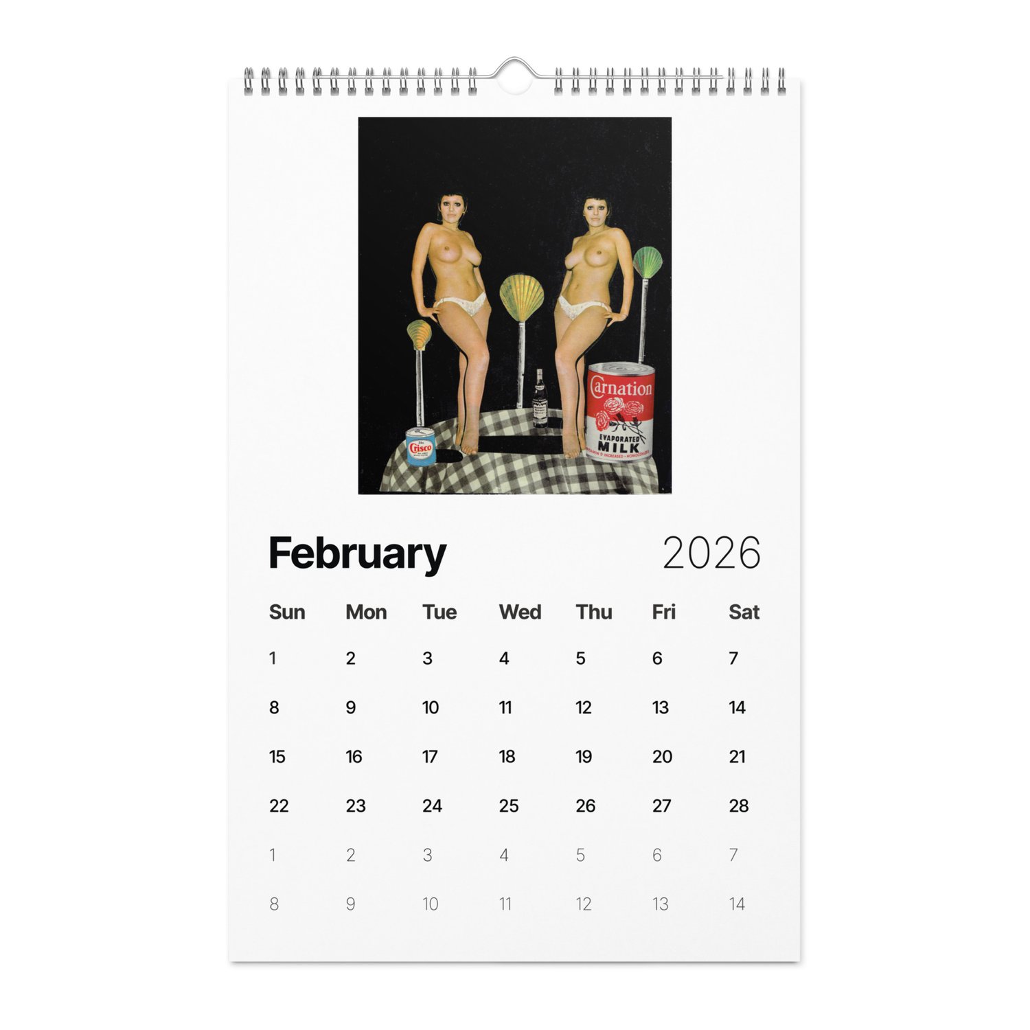 Image of PULPBROTHER 2026 WALL CALENDAR
