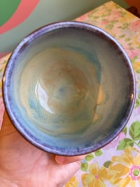 Image 3 of blue and yellow tumbler