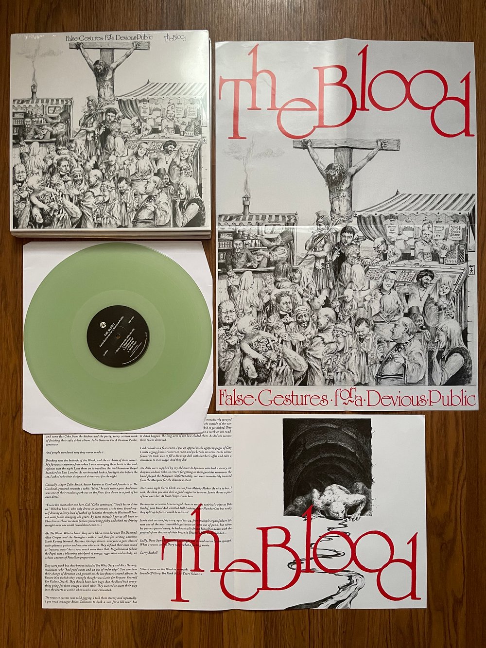 The Blood - False Gestures For A Devious Public - LP