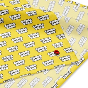 Image of C.H.U.B.B. GANG Designer Scarf (Yellow)