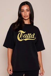 20% off!!! 24k GOLD TATTD BLACK TEE!!! 🖤💛