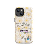 Image 24 of allergy pills Tough Case for iPhone® 