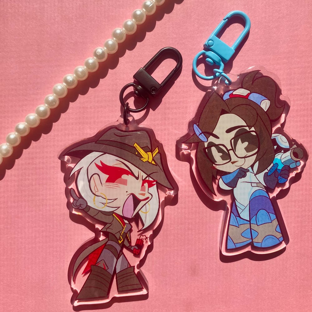 Image of OW DPS KEYCHAINS