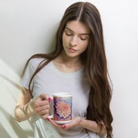 Image 3 of White glossy mug