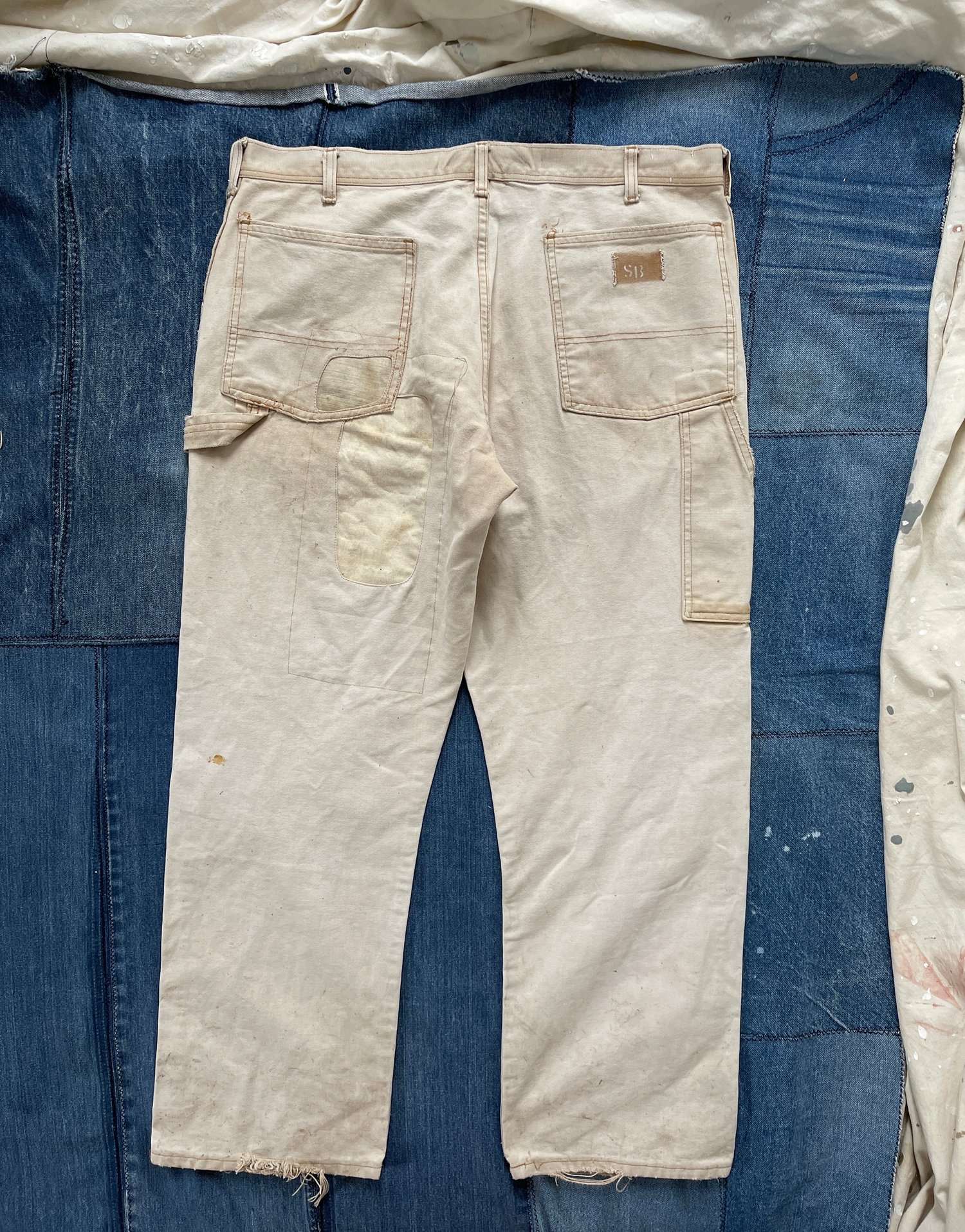 Image of Chiaroscuro pant (off white)