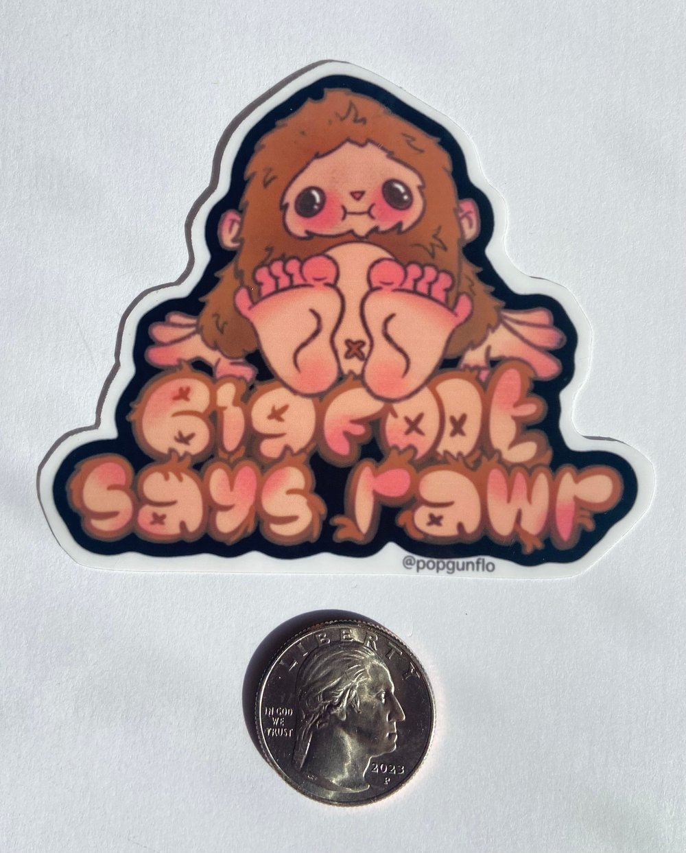 “Bigfoot Says” Vinyl Sticker