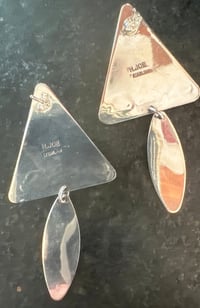 Image 4 of Harold Joe Variscite earrings 