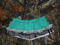 Image 3 of Teal Mini Skirt 