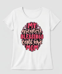 Image 5 of My Greatest Blessings Call Me MOM T-SHIRT 