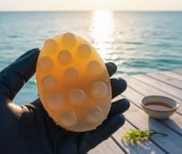 Image 2 of Honey sea moss shampoo Bar