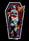 Haunted Holiday Rag Doll- Art Print