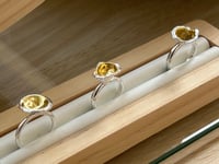 Image 3 of Aurora Ring Sterling Silver 24ct Gold