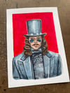 DRACULA Original Watercolor Painting