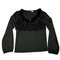 Image 1 of Axes Femme fur trim top