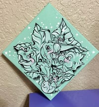 RTS Canvas Artwork- Tree Star Paint Sketch