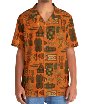 Image of SM-5XL 2026 L.E. Polynesian Resort Inspired Aloha Shirt