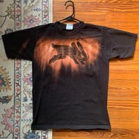 Image 1 of 'Make Haste' Blockprinted Bleached Tee Oneshot - Size Medium