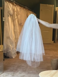 Image 16 of 1950s Wax Flower Veil 