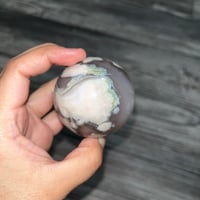 Image 2 of Flower Agate Sphere