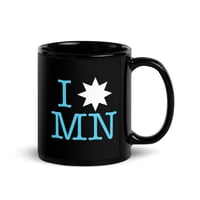 Image 3 of I [STAR] MN Mug (Black)