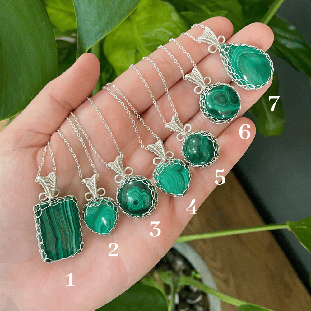 must have malachite crystal necklaces!