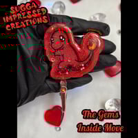 Image 2 of Red Charmander Shaker Clip