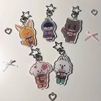 Txt Coffee Keychain Ppulbatu Themed Bags