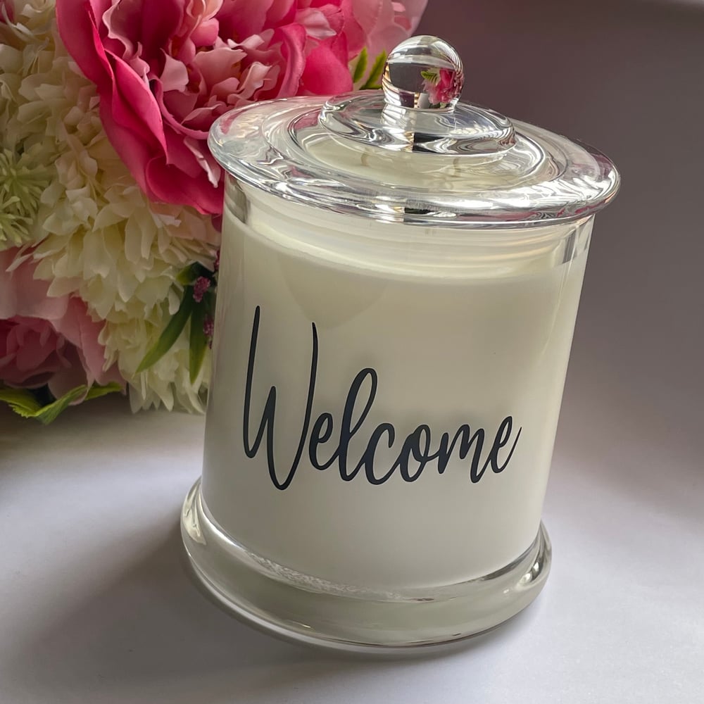 Welcome Candle (Double Wicks)