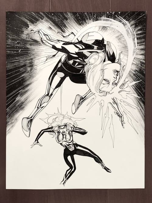 Image of JEAN GREY #04 :: page 09 original art