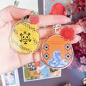 One Piece Tamagotchi Keychains