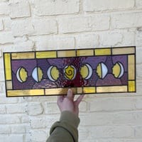Image 4 of Stained glass deviled egg phase panel no. 7