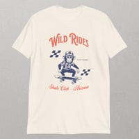 Image 2 of Wild Rides Skate Club T-Shirt - Arizona Thrill Seeker Skateboard Design