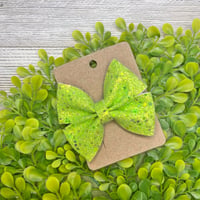 Glitter Flouncy | 3.5" | Green