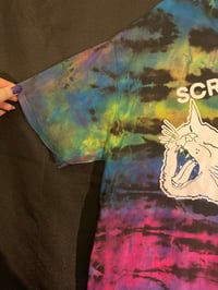 Image 2 of MEDIUM MILF Scream Into The Void REVERSE Tie Dye Shirt