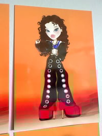 Image 3 of  aespa 'dirty work' bratz-inspired member postcards