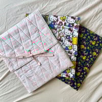 Image 1 of quilted laptop sleeve