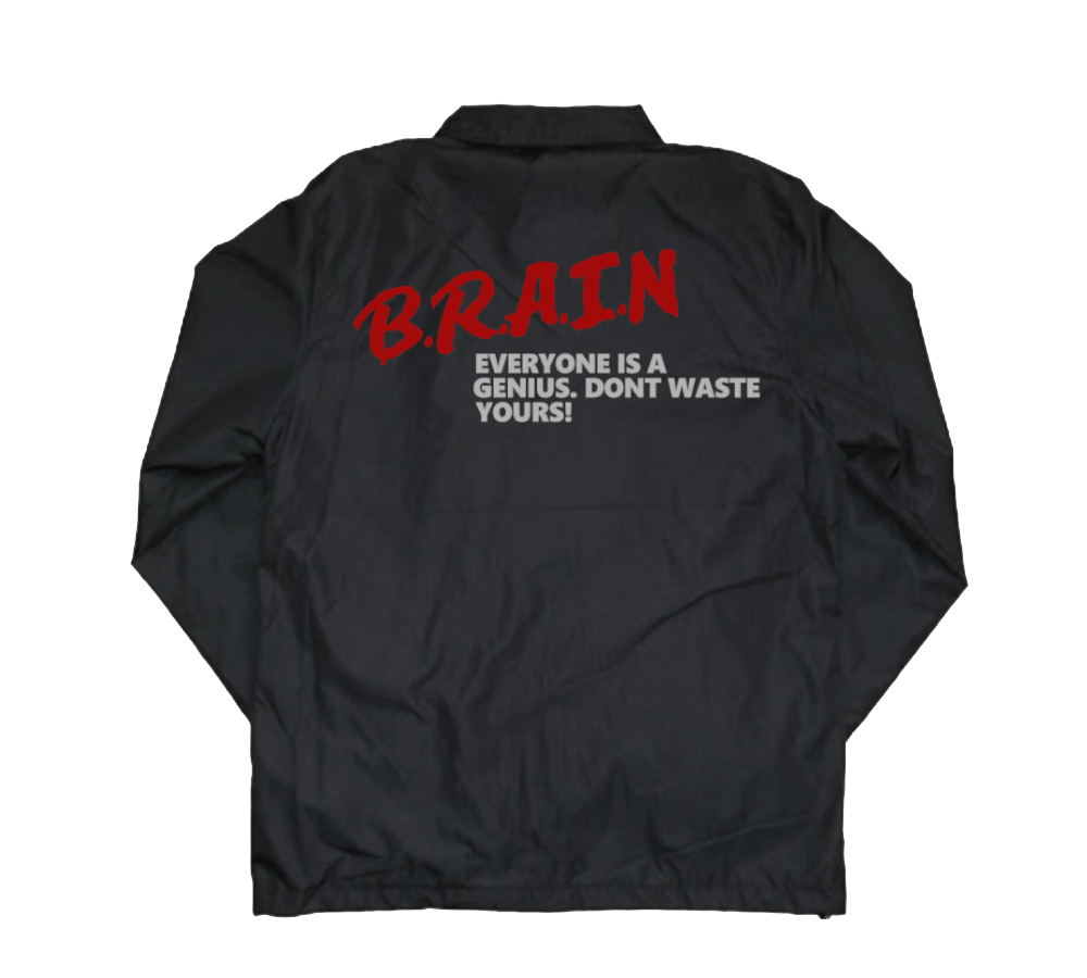 Genius Coaches Jacket [Black]