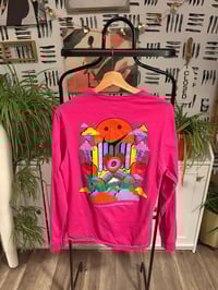Image 1 of  Nike pink graphic tee 
