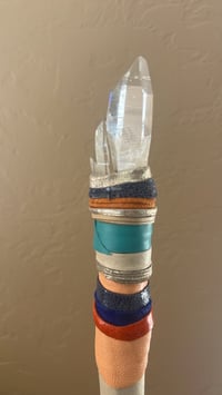 Image 2 of *new* MEXICAN BLANKET crystal wand