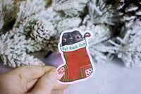 Image 2 of Holiday Pet Rock Club Sticker